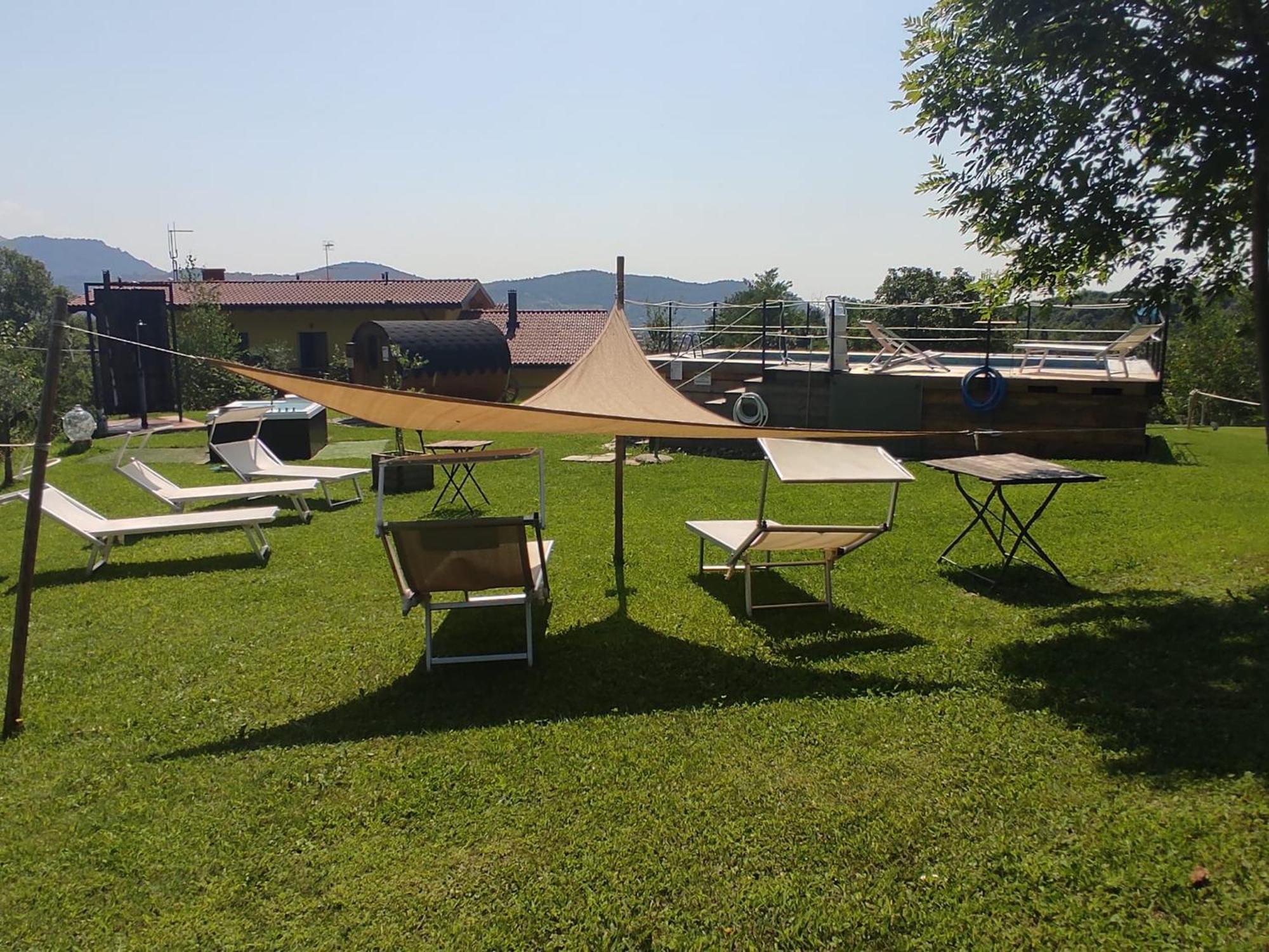 Agriturismo La Soglia Del Parco Ranica エクステリア 写真